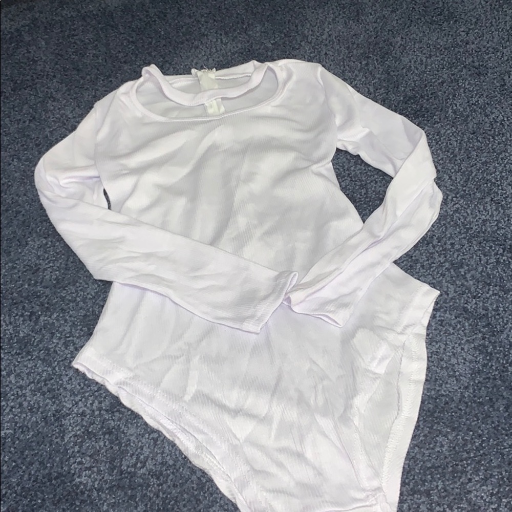 White body suit.
